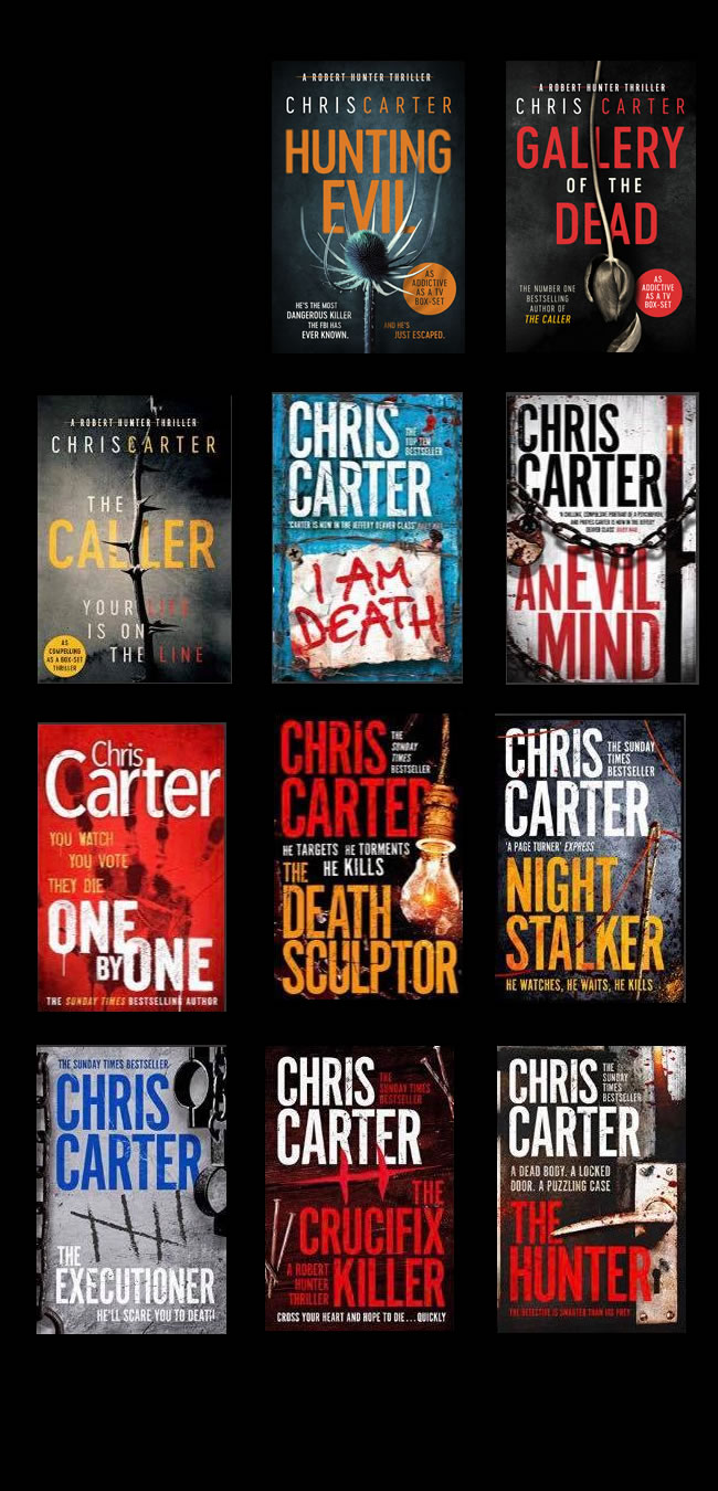 jord Gangster komfort Chris Carter Books - Home Page